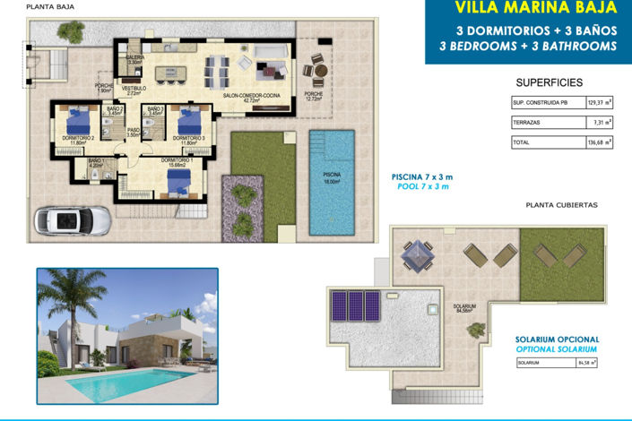 Image No.8-3 Bed Villa for sale