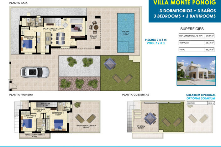 Image No.9-3 Bed Villa for sale