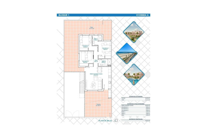 Image No.25-3 Bed Apartment for sale