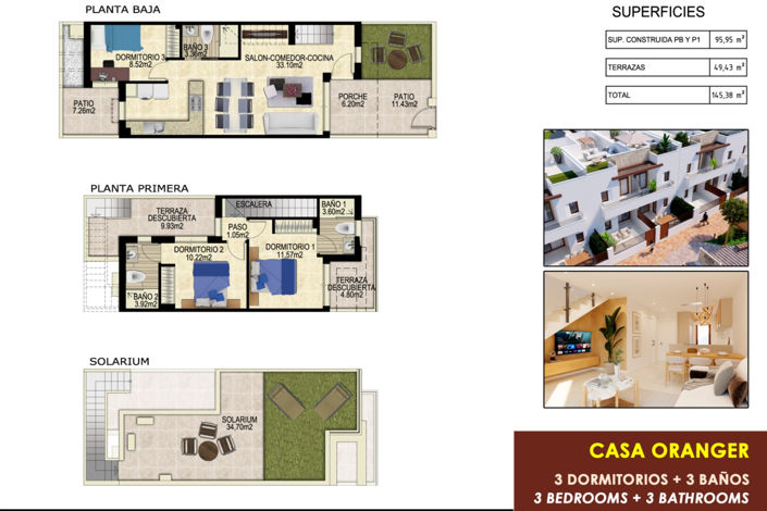 Image No.9-2 Bed Townhouse for sale