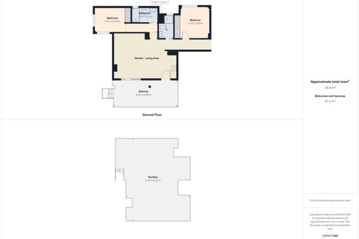 Image No.32-2 Bed Penthouse for sale