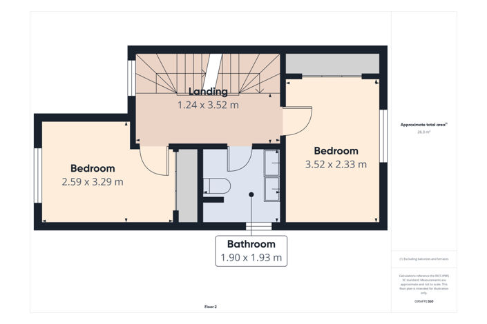 Image No.33-2 Bed Townhouse for sale