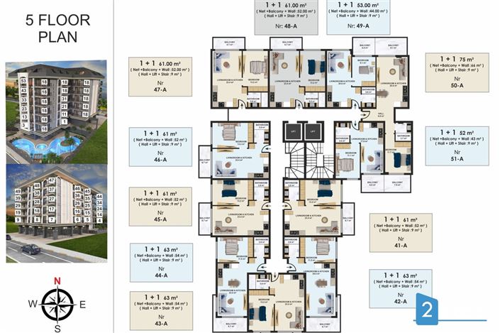 Image No.16-1 Bed Apartment for sale