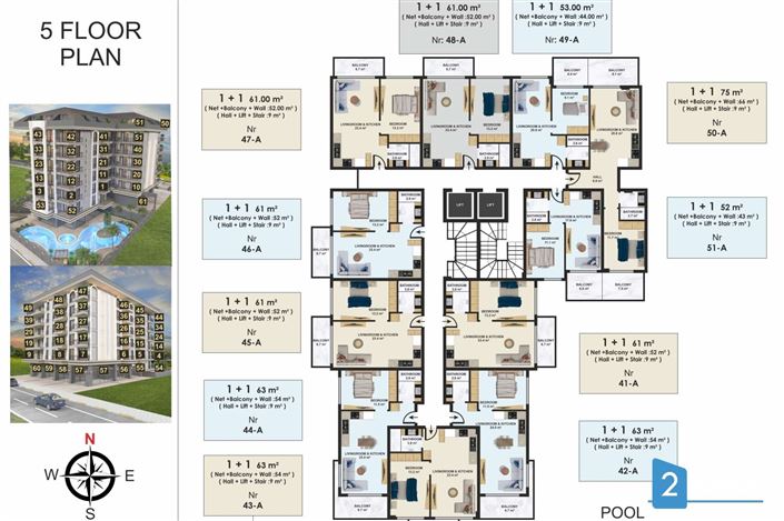 Image No.14-1 Bed Apartment for sale