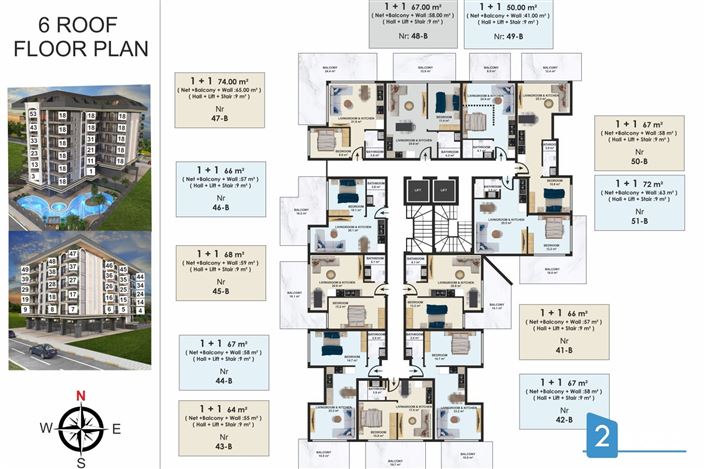 Image No.19-1 Bed Apartment for sale