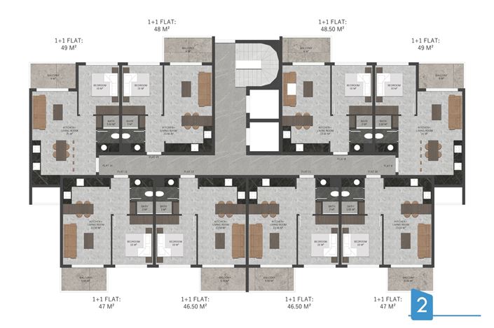 Image No.14-1 Bed Apartment for sale