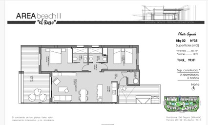 Image No.14-Appartement de 2 chambres à vendre à Guardamar del Segura