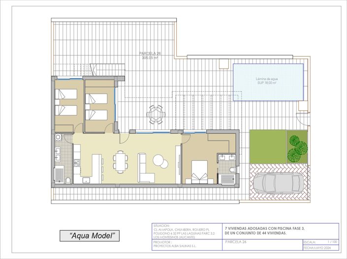 Image No.3-Villa de 3 chambres à vendre à Los Montesinos
