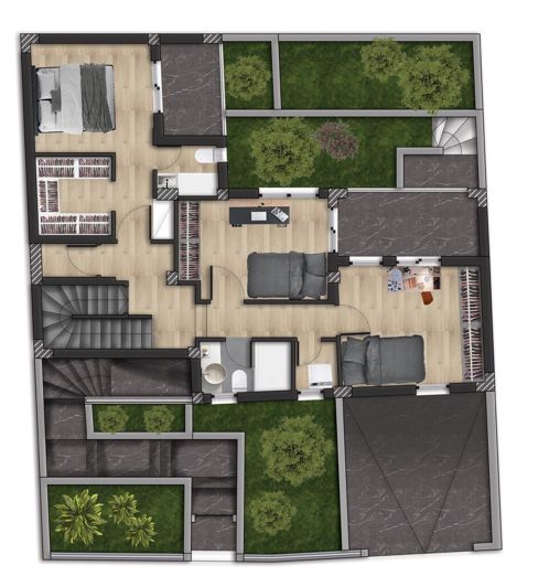 Image No.14-3 Bed Maisonette for sale