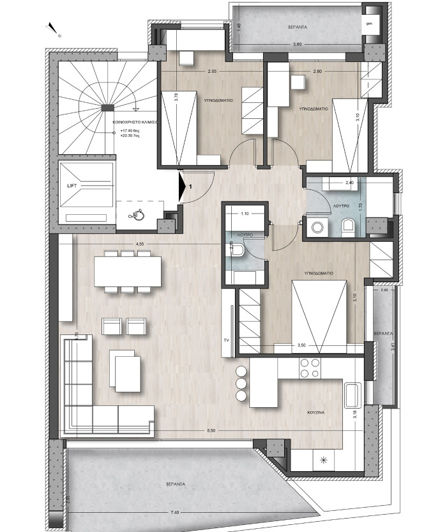 Image No.2-3 Bed Flat for sale