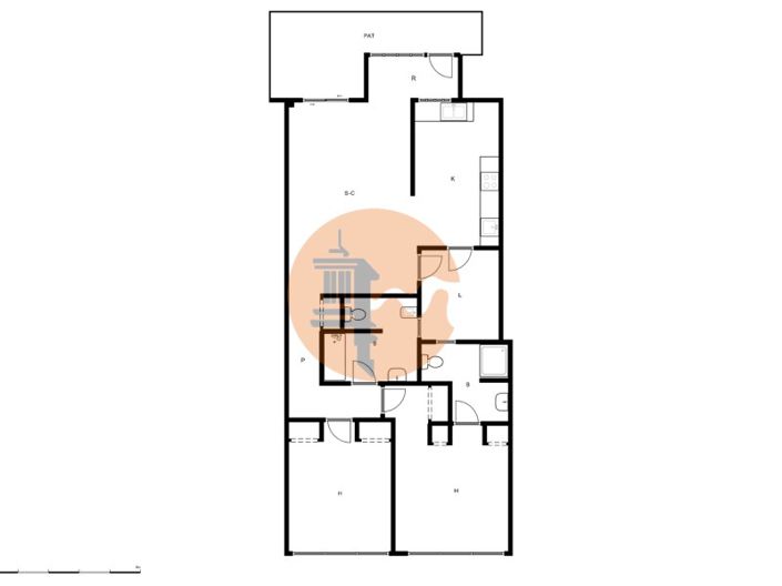 Image No.45-2 Bed Apartment for sale