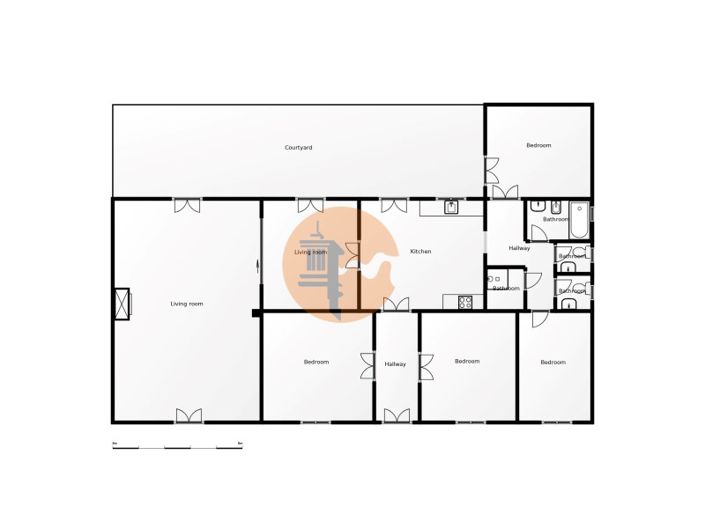 Image No.56-4 Bed Farmhouse for sale