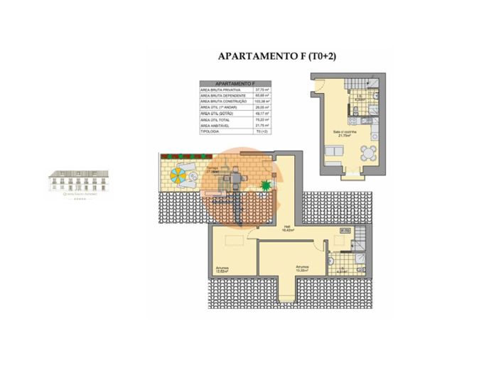 Image No.21-2 Bed Apartment for sale