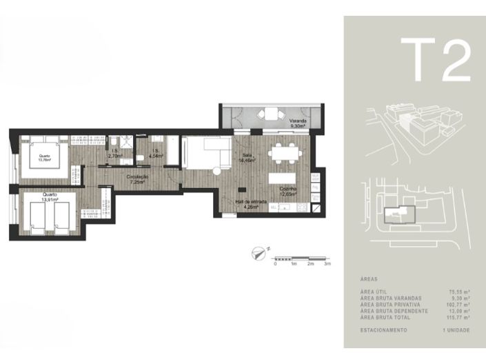 Image No.26-2 Bed Apartment for sale