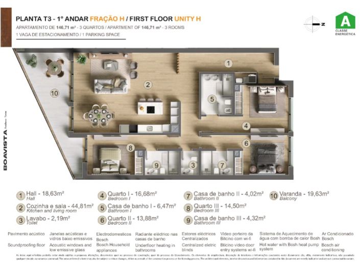 Image No.16-3 Bed Apartment for sale