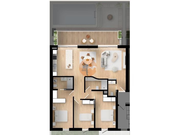 Image No.2-3 Bed Apartment for sale