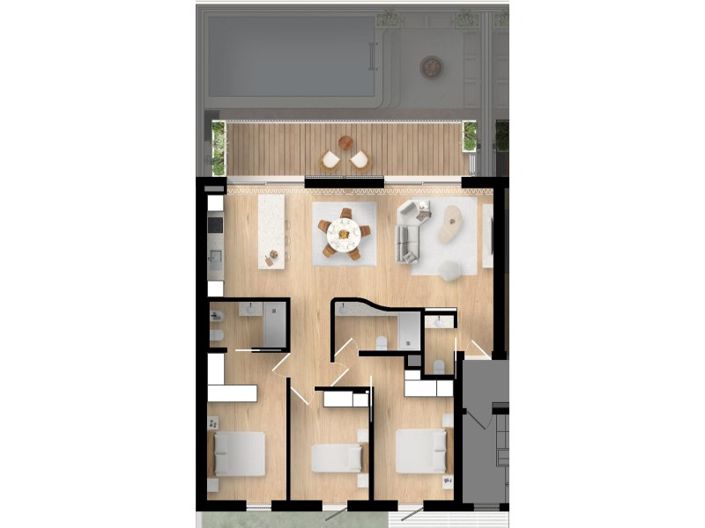 Image No.34-3 Bed Apartment for sale