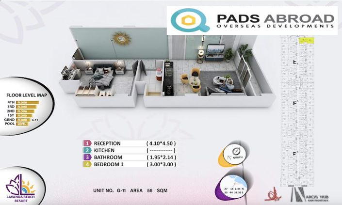 Image No.3-1 Bed Apartment for sale