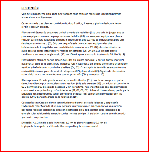 Image No.10-4 Bed Villa for sale