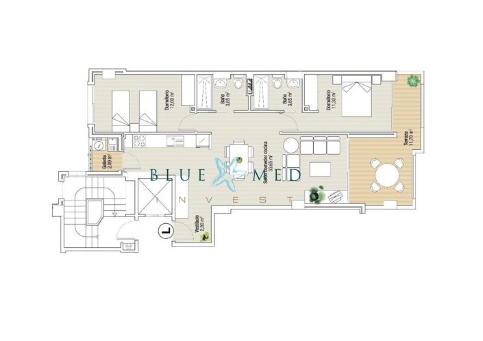 Image No.21-3 Bed Apartment for sale