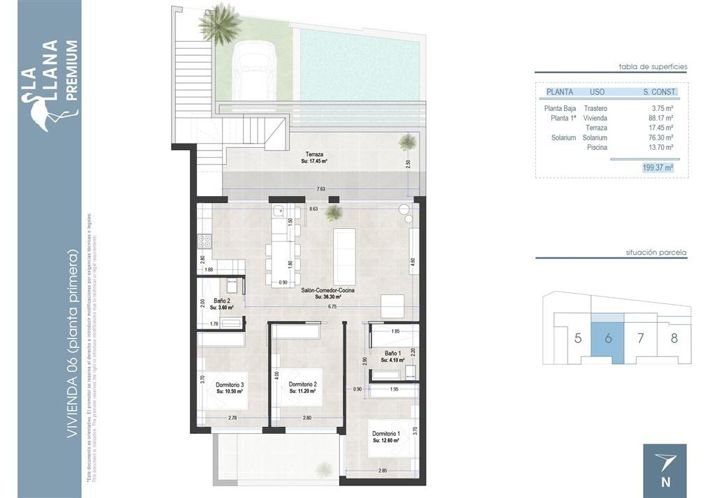 Image No.15-3 Bed Penthouse for sale