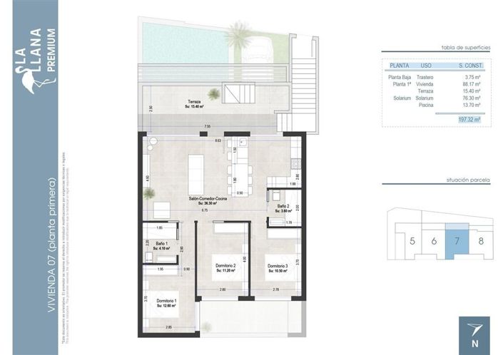 Image No.17-3 Bed Penthouse for sale