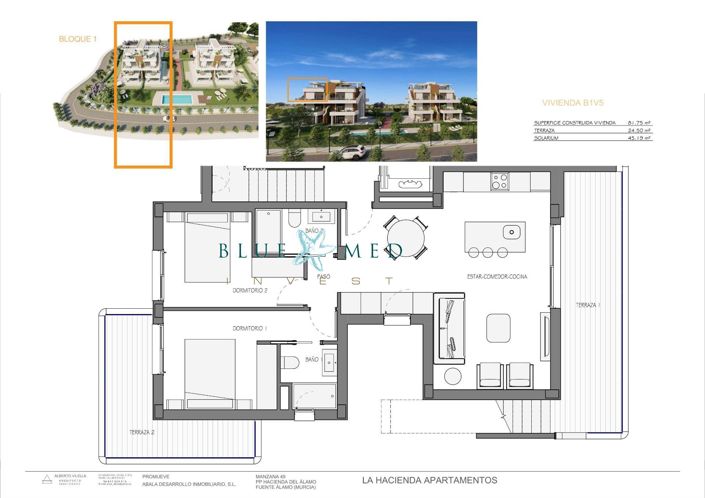 Image No.22-2 Bed Apartment for sale