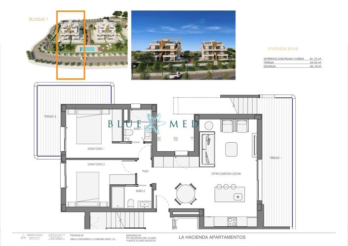 Image No.24-2 Bed Apartment for sale