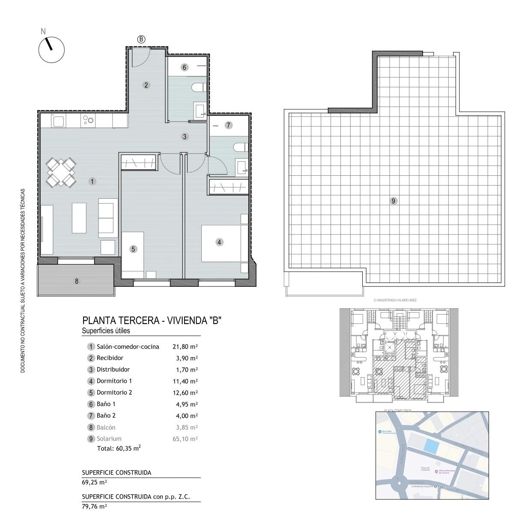 Image No.20-2 Bed Apartment for sale