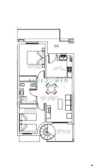 Image No.16-2 Bed Apartment for sale