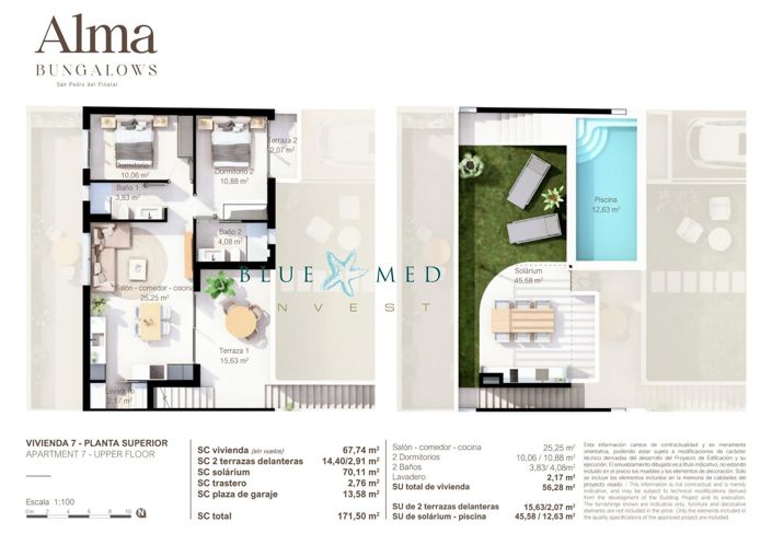 Image No.22-2 Bed Penthouse for sale