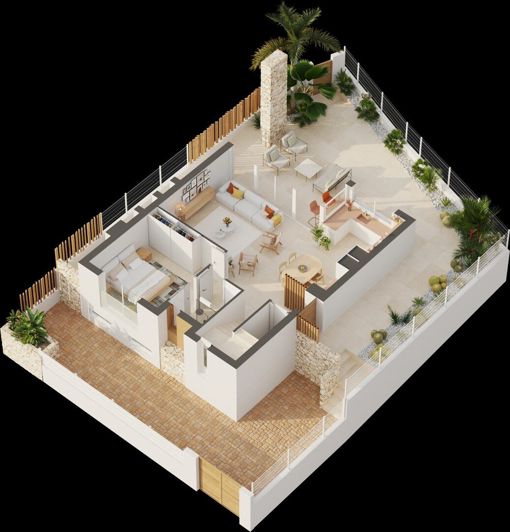 Image No.31-2 Bed Villa for sale