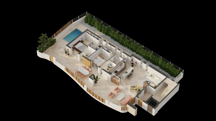 Image No.42-2 Bed Villa for sale