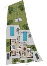 Semi Detached Villa For Sale  in  Peyia