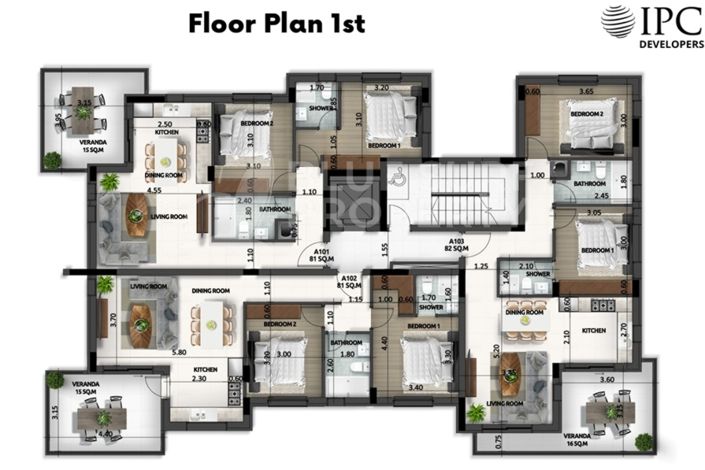 Image No.19-2 Bed Apartment for sale