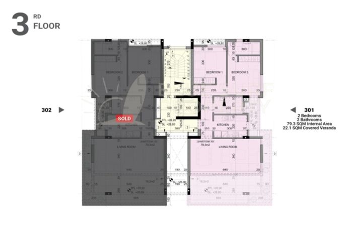 Image No.10-2 Bed Apartment for sale