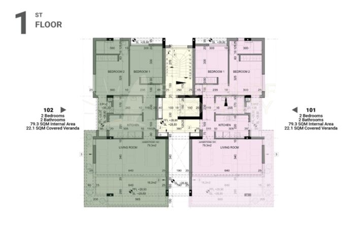 Image No.8-2 Bed Apartment for sale