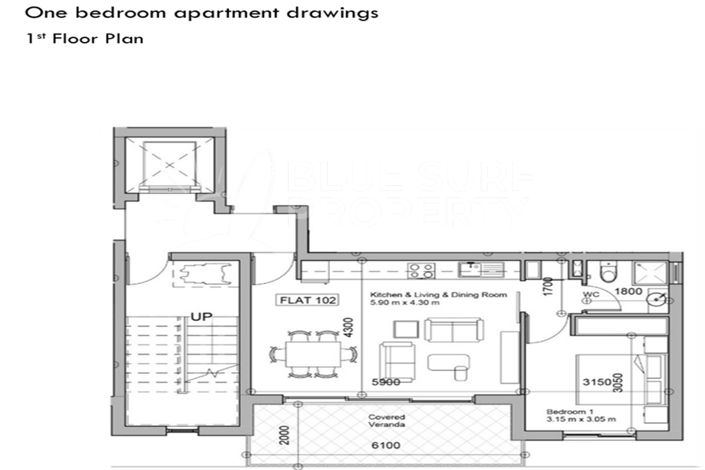 Image No.10-1 Bed Apartment for sale