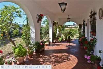 Entrance terrace