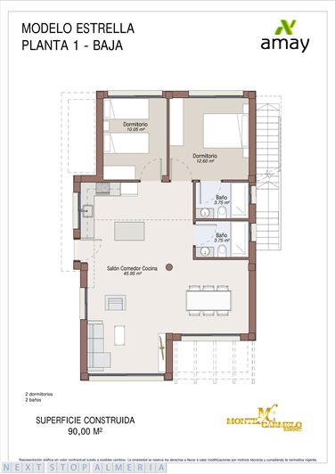 Image No.38-3 Bed Property for sale