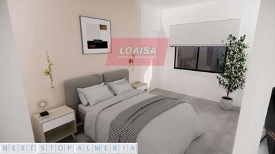 Artist's impression of the master bedroom