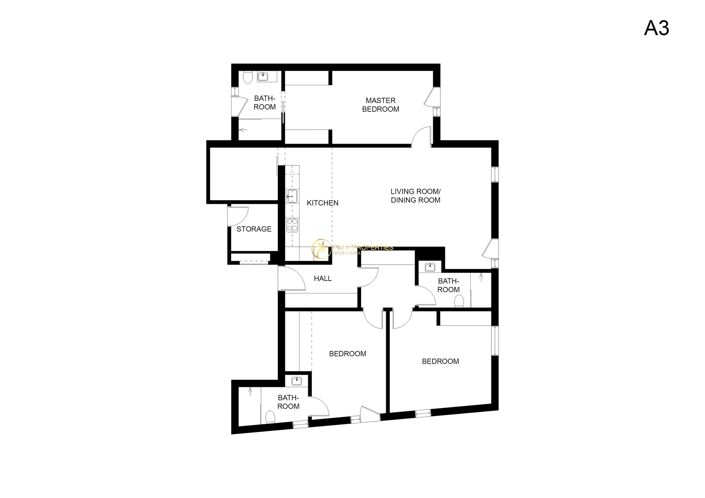 Image No.4-3 Bed Apartment for sale