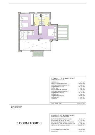 Image No.45-3 Bed Villa for sale