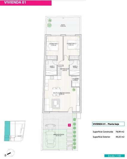 Image No.20-2 Bed Bungalow for sale