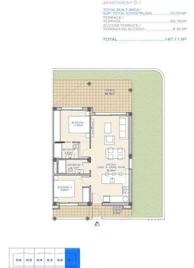 Image No.11-2 Bed Apartment for sale