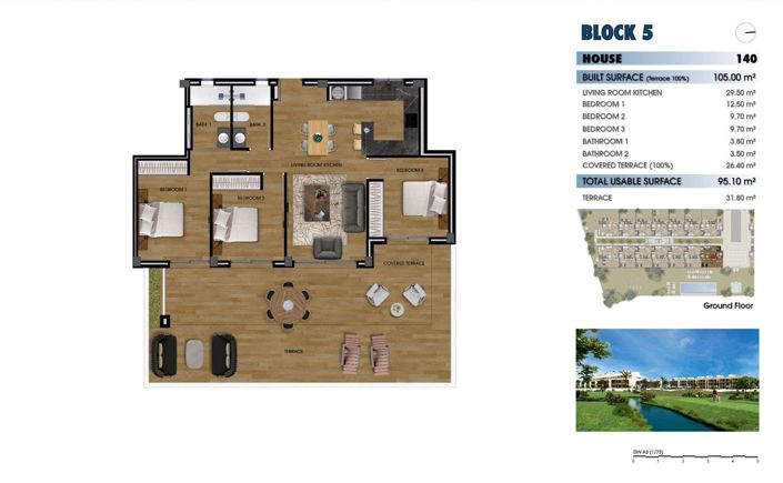 Image No.18-3 Bed Apartment for sale