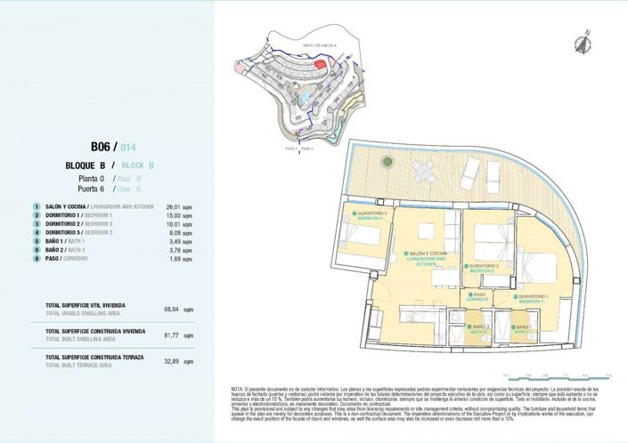 Image No.11-3 Bed Apartment for sale