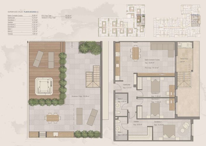 Image No.10-3 Bed Apartment for sale