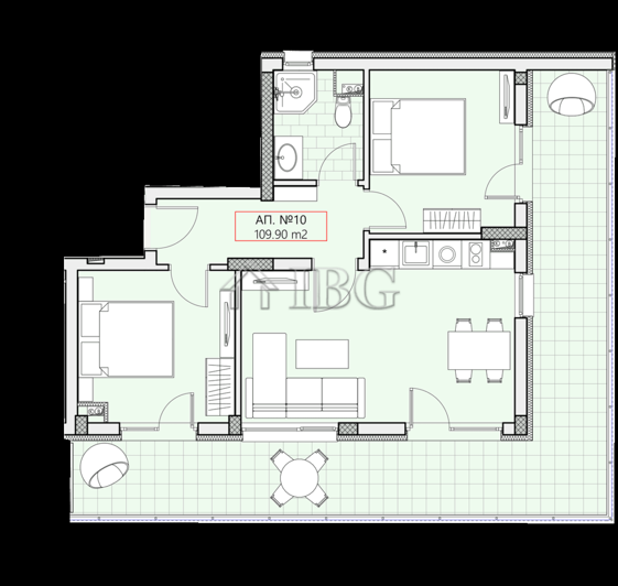 Image No.4-2 Bed Apartment for sale