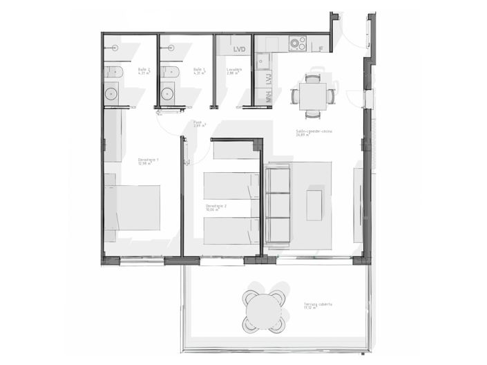 Image No.2-2 Bed Flat for sale